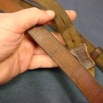 sold  TOP CONDITION GMK 41 MARKED MAUSER 98K RIFLE SLING....RARE MAKER!......... WELL MARKED!