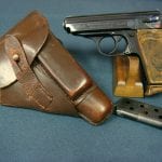 SOLD - WALTHER PPK PISTOL......NAZI PARTY ISSUED RZM MARKED.......MINT CRISP FULL RIG!