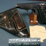 SOLD EXTREMELY RARE WALTHER PP PISTOL....SA MARKED "GRUPPE WESTMARK "....RAREST SA MARKING....VET BRINGBACK! MINT!