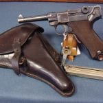 SOLD WW1 GERMAN ARMY 1916 DWM P08 LUGER......1 MATCHING MAG FULL RIG.........VERY SHARP!