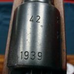 SOLD MAUSER 1939 42 CODE K98k RIFLE.....ALL MATCHING EARLY WAR RIFLE.....WALNUT STOCK