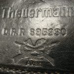 SOLD VERY RARE SS ISSUE AKAH BLACK THEUERMANN DROPPING HOLSTER FOR SS ISSUED WALTHER PPK.....NICE!