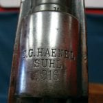 SOLD - GERMAN WW1 1916 C.G. HAENEL, SUHL MADE GEWEHR 98 RIFLE ALL MATCHING & EXCELLENT