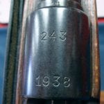 SOLD VERY SCARCE 243 CODE 1938 MAUSER BORSIGWALDE K98k MAUSER RIFLE.....ALL MATCHING AND NICE!