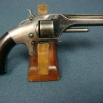 SOLD EXCEPTIONAL AND IMPORTANT 1858 SMITH & WESSON MODEL 1 FIRST ISSUE FIRST VARIATION REVOLVER...STUNNING!!! SERIAL #719!!!