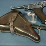 SOLD VERY SCARCE 41-42 CODE P.08 LUGER PISTOL......FULL 2 MATCHING MAG RIG!!! MINT!!!