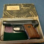 SOLD  6.35mm (.25 acp) ORTGIES PISTOL.......NEW IN BOX