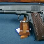 SOLD US WW2 REMINGTON RAND 1911A1 PISTOL...... EARLY MARCH, 1943 PRODUCTION..... 2ND SLIDE LOGO DU LITE FINISH....VERY SHARP!