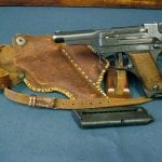Sold JAPANESE WW2 TYPE 94 PISTOL.... FEB, 1945 PRODUCTION LATE "SQUAREBACK" VARIANT......WITH SHOULDER HOLSTER & MAG