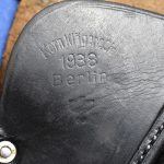 H-361.. 1938 Kern Klager Nazi Police Holster for the 1934 Mauser or 1914 Mauser.