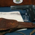 SOLD - COLT MODEL 1911 PISTOL........USMC ISSUED JAN 1, 1918.........WITH USMC UNIT MARKED HOLSTER.........SHARP!