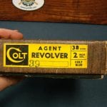 SOLD 1969 COLT AGENT REVOLVER........NEW IN BOX........2 INCH  LIGHTWEIGHT ALLOY FRAME .38 SPECIAL