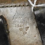 SOLD EXTREMELY RARE 1944 A. FISCHER POLICE "EAGLE B" HARDSHELL P.38 HOLSTER....VERY SHARP!