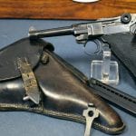 SOLD FANTASTIC EARLY byf41 BLACK WIDOW LUGER RIG....2 MATCHING NUMBERED MAGS!...MINT CRISP FULL RIG!