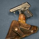 SOLD VERY SCARCE WALTHER MODEL 2 PISTOL & HOLSTER......WW2 VET BRING BACK WITH LOTS OF DOCUMENTATION