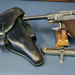 SOLD EXCEPTIONAL MAUSER S/42 CODE 1936 P.08 GERMAN ARMY LUGER.....2 MATCHING MAG FULL RIG!!! STUNNING!!!