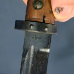 RARE MINT CRISP DOT MARKED BAYONET FOR THE G.33/40 OR THE G.24t RIFLES
