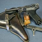 Sold - byf42 "BLACK WIDOW" LUGER..... MINT CRISP FULL RIG.....VERY RARE HOLSTER......ALL YOU NEED IN A NAZI LUGER!