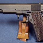 SOLD US WW2 ITHACA 1911A1...... MAY 29,1945 SHIPMENT TO ROCK ISLAND ARSENAL...VERY SHARP!
