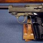 sold MAUSER byf 44 P.38 DUAL/TRIPLE TONE FINISH WITH LIGHT & DARK GRAY PHOSPHATE........MINT CRISP!