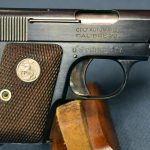 SOLD EXTREMELY RARE DOCUMENTED WW2 US PROPERTY MARKED COLT MODEL 1908 VEST POCKET .25 PISTOL