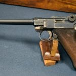 SOLD VERY SCARCE GERMAN WW1 IMPERIAL NAVY 1917 DATED P.08/14 NAVY LUGER.......VERY SHARP!