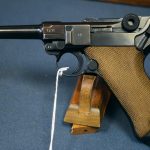 Sold byf 41 P.08 LUGER IN STUNNING MINT NEW CONDITION WITH MATCHING MAG.....ABSOLUTE EYE-POPPER!