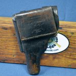 SOLD ULTRA RARE SS ISSUE AKAH BLACK THEUERMANN DROPPING HOLSTER FOR SS ISSUED WALTHER PP.....NICE!