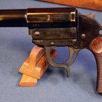 SOLD VERY RARE ERMA KAMPF PISTOLE Z...... RARE RIFLED FLARE/GRENADE LAUNCHING FLARE PISTOL.....NICE!