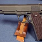 SOLD EXCEPTIONAL US WW2 COLT 1911A1 US ARMY SERVICE PISTOL......DECEMBER, 1943 PRODUCTION.......MINT NEW UNFIRED!!!