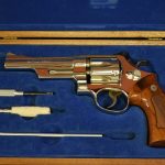 SOLD SMITH & WESSON MODEL 27-2 .357 MAGNUM.....5 INCH NICKEL IN WOOD BOX.....NEAR NEW!