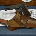 sold EXCEPTIONAL PRE WW2 COLT 1911A1 US ARMY PISTOL...NOV, 1941 PRODUCTION...ROBERT SEARS INSPECTED...ARMY AIR CORPS DOCUMENTED......MINT CRISP!