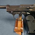 SOLD WALTHER 3RD VARIATION ZERO SERIES P.38 PISTOL..........MINT CRISP AND AN EYE POPPER!