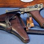 Sold - GERMAN WWI DWM 1918 LUGER WITH 1 MATCHING MAG........FULL RIG.........VERY SHARP!