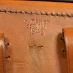 MINT NEW ULTRA RARE!!! UNISSUED 1942 TAN A. FISCHER BERLIN POLICE LUGER HOLSTER......ABSOLUTE SCREAMER!