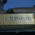 SOLD MAUSER MODEL 1871 INFANTRY RIFLE....BAVARIAN ISSUE....1877 STUNNING AND MATCHING!