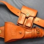 H-417... US WW1 COLT 1911 Holster rig.......VERY HIGH END EL PASO SADDLERY MADE