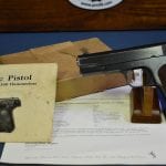 SOLD US WW2 COLT M1908 GENERAL OFFICERS PISTOL...WITH BOX AND COLT LETTER....VERY RARE AND SHARP!