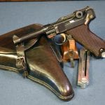 SOLD ULTRA RARE LUFTWAFFE 1937 KRIEGHOFF LUGER....1 MATCHING MAG.......MINT FULL LUFTWAFFE RIG......WOW!!!