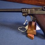 SOLD VERY SCARCE GERMAN WW1 IMPERIAL NAVY 1917 DATED P.08/14 NAVY LUGER.......VERY SHARP!