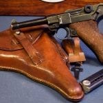 1941 (small date)MAUSER BANNER LUGER....POLICE EAGLE L MARKED....2 MATCHING MAGS.......... FULL RIG NICE!