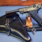 SOLD byf42 "BLACK WIDOW" LUGER MINT SHARP RIG!!!.....ALL YOU NEED IN A NAZI LUGER!