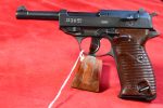 SOLD ULTRA RARE ac44 FN SLIDE SPREEWERKE P.38 PISTOL, VERY LATE ZERO SERIES WITH FN SLIDE, MINT, SO RARE!