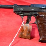 SOLD ULTRA RARE ac44 FN SLIDE SPREEWERKE P.38 PISTOL, VERY LATE ZERO SERIES WITH FN SLIDE, MINT, SO RARE!