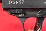SOLD ULTRA RARE ac44 FN SLIDE SPREEWERKE P.38 PISTOL, VERY LATE ZERO SERIES WITH FN SLIDE, MINT, SO RARE! - Image 6