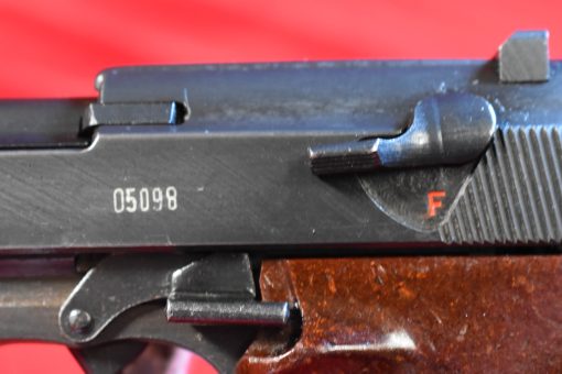 SOLD ULTRA RARE ac44 FN SLIDE SPREEWERKE P.38 PISTOL, VERY LATE ZERO SERIES WITH FN SLIDE, MINT, SO RARE! - Image 8