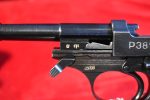 SOLD ULTRA RARE ac44 FN SLIDE SPREEWERKE P.38 PISTOL, VERY LATE ZERO SERIES WITH FN SLIDE, MINT, SO RARE! - Image 10