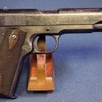 SOLD - UNUSUAL 1938 COLT 1911A1 U.S. ARMY SERVICE PISTOL.......PRE-WW2 EARLY WAR REBUILD WITH SAVAGE SLIDE