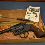SOLD US WW2 COLT COMMANDO .38 SPEC. REVOLVER UN-ISSUED.... FACTORY NEW IN MATCHING NUMBERED BOX!!!
