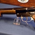 SOLD VERY RARE 1943 EEU CODE  KRIEGSMARINE "SLd" DOUBLE BARREL STAR SIGNAL PISTOL.......U-BOAT FLARE GUN!